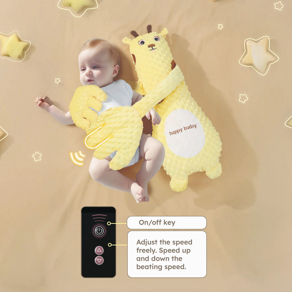 Baby Sleeping Patting Pillow with Soothing Palm Remote Control