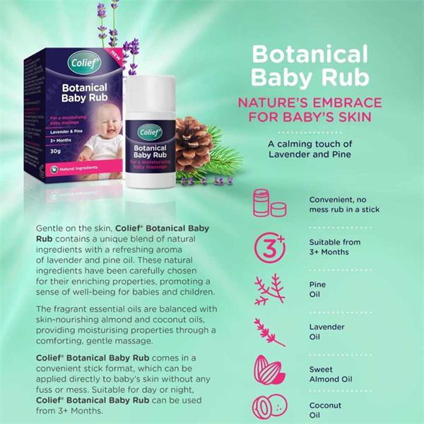 Colief Botanical Baby Rub